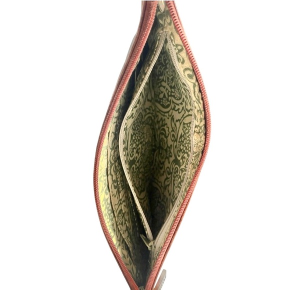 HOBO | The Original Brown Leather Clutch Wristlet Wallet Vintage - Picture 3 of 7